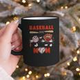 Baseball Mom Heart Baseball Mama Mother's Day Graphic Print Coffee Mug