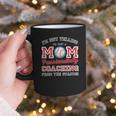 Baseball Mom I'm Not Yelling Support Cheerleading Graphic Print Coffee Mug