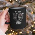 Baseball Mom My Son Will Be Waiting For You At Home Graphic Print Coffee Mug
