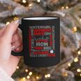 Baseball Mom Traits For Great Mothers Grey And Red Graphic Print Coffee Mug