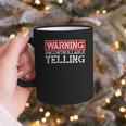 Baseball Mom Warning Uncontrollable Yelling Funny Sign Graphic Print Coffee Mug Baseball Mom Warning Uncontrollable Yelling Funny Sign Graphic Print Coffee Mug