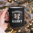 Baseball Nanny Baseball Coquette Bow Graphic Print Coffee Mug