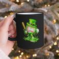 Baseball Player Ice Cream Drip Shamrocks St Patrick's Day Graphic Print Coffee Mug Baseball Player Ice Cream Drip Shamrocks St Patrick's Day Graphic Print Coffee Mug