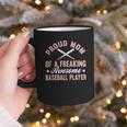 Baseball Player Pitcher Catcher Baseball Mom Mother Graphic Print Coffee Mug