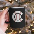 Baseball Sport Player Graphic Monogram Initial Letter C Graphic Print Coffee Mug Baseball Sport Player Graphic Monogram Initial Letter C Graphic Print Coffee Mug