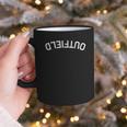 BaseballSoftball Upside Down Outfield Graphic Print Coffee Mug BaseballSoftball Upside Down Outfield Graphic Print Coffee Mug