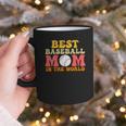 Best Baseball Mom In The World Baseball Graphic Print Coffee Mug