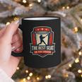 The Best Seat In The House Bucket Dad Baseball Dad Graphic Print Coffee Mug