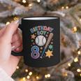 Birthday Boy 8th Birthday Baseball Graphic Print Coffee Mug