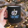 Blue Camo Baseball 67 Six Seven Camo Ice Cream Drip Boy Teen Graphic Print Coffee Mug Blue Camo Baseball 67 Six Seven Camo Ice Cream Drip Boy Teen Graphic Print Coffee Mug