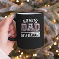 Bonus Dad Shirt Baseball Dad Fathers Day Graphic Print Coffee Mug
