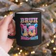 Boys 10 Double Digits 10th Birthday Ice Cream Baseball Drip Graphic Print Coffee Mug