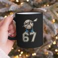 Boys Kids 67 Six Seven Sunglasses Dabbing Baseball Lover Graphic Print Coffee Mug