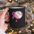 Breast Cancer Awareness Baseball Mom Graphic Print Coffee Mug Breast Cancer Awareness Baseball Mom Graphic Print Coffee Mug