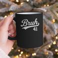 Bruh Baseball Style Number 41 Sports Bro Slang Meme Brother Graphic Print Coffee Mug Bruh Baseball Style Number 41 Sports Bro Slang Meme Brother Graphic Print Coffee Mug