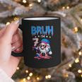 Bruh I'm 7 Baseball Ice Cream Drip It's My 7th Birthday Graphic Print Coffee Mug