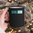 BSBL SZN Baseball Season Game Day Boys Girls Youth Graphic Print Coffee Mug