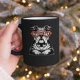 Bulldog Mascot Sports Fan Football Basketball Baseball Graphic Print Coffee Mug Bulldog Mascot Sports Fan Football Basketball Baseball Graphic Print Coffee Mug