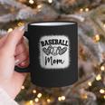 Custom Baseball Mom Number 14 Heart For Mom Graphic Print Coffee Mug