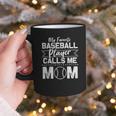 Cute My Favorite Baseball Player Calls Me Mom Baseball Moms Graphic Print Coffee Mug Cute My Favorite Baseball Player Calls Me Mom Baseball Moms Graphic Print Coffee Mug