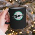 Cute Mama Script Font On Baseball Mom Graphic Print Coffee Mug Cute Mama Script Font On Baseball Mom Graphic Print Coffee Mug
