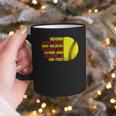 Dad Of Ballers Behind Every Softball Player Baseball Dads Graphic Print Coffee Mug