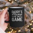 Dad Baseball Men Baseball Daddy's Always In The Game Graphic Print Coffee Mug Dad Baseball Men Baseball Daddy's Always In The Game Graphic Print Coffee Mug