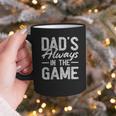 Dad Baseball For Men Baseball Dad's Always In The Game Graphic Print Coffee Mug Dad Baseball For Men Baseball Dad's Always In The Game Graphic Print Coffee Mug