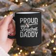 Dad Baseball Men Vintage Proud Baseball Daddy Graphic Print Coffee Mug