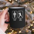Your Dad My Dad Is Cooler Baseball Dad Graphic Print Coffee Mug