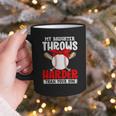 My Daughter Throws Harder Than Your Son Baseball Dads Graphic Print Coffee Mug My Daughter Throws Harder Than Your Son Baseball Dads Graphic Print Coffee Mug