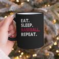 Eat Sleep Baseball Repeat Baseball Player Graphic Print Coffee Mug Eat Sleep Baseball Repeat Baseball Player Graphic Print Coffee Mug