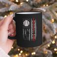 Father's Day USA Flag Patriotic Baseball Dad Graphic Print Coffee Mug Father's Day USA Flag Patriotic Baseball Dad Graphic Print Coffee Mug