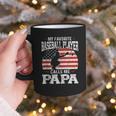 My Favorite Baseball Player Calls Me Papa Baseball Dad Graphic Print Coffee Mug My Favorite Baseball Player Calls Me Papa Baseball Dad Graphic Print Coffee Mug