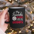 My Favorite Player Calls Me Grampy Baseball Grampy Graphic Print Coffee Mug My Favorite Player Calls Me Grampy Baseball Grampy Graphic Print Coffee Mug