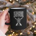 Football Baseball Soccer Referee Joke Tee Football Fan Graphic Print Coffee Mug