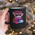 Game Kindergarten Baseball Ice Cream Drip On Back To School Graphic Print Coffee Mug