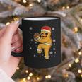 Gingerbread Man Baseball Christmas Graphic Print Coffee Mug Gingerbread Man Baseball Christmas Graphic Print Coffee Mug