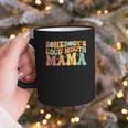Groovy Somebody's Loud Mouth Mama Baseball Mom Mother's Day Graphic Print Coffee Mug