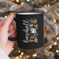 Happy Mother's Day Baseball Mom Leopard Softball Lover Graphic Print Coffee Mug
