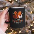Happy Valentines Day Basketball Baseball Football Boys Graphic Print Coffee Mug