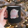 Hey Batter Batter Swing Baseball Game Day Coquette Bow Girly Graphic Print Coffee Mug