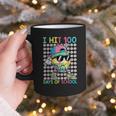 I Hit 100 Days Of School Baseball Drip 100th Day Of School Graphic Print Coffee Mug I Hit 100 Days Of School Baseball Drip 100th Day Of School Graphic Print Coffee Mug