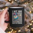 I Hit 100 Days Of School Baseball Ice Cream Drip Boys Girls Graphic Print Coffee Mug I Hit 100 Days Of School Baseball Ice Cream Drip Boys Girls Graphic Print Coffee Mug