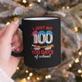 HUGvyn I Just Hit 100 Days Of School Baseball Ice Cream Boys Graphic Print Coffee Mug