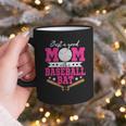 Just A Good Mom With A Baseball Bat Baseball Mom Graphic Print Coffee Mug