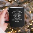 My Kid Might Not Always Swing But I Do Baseball Mom Graphic Print Coffee Mug
