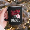 Kids Stealing Hearts Cute Baseball Boys Graphic Print Coffee Mug