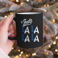 LA Baseball Fan Christmas FA La La Holiday Blue Theme Graphic Print Coffee Mug LA Baseball Fan Christmas FA La La Holiday Blue Theme Graphic Print Coffee Mug