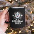 Leopard Baseball Vibes Game Day Softball Life Mom Graphic Print Coffee Mug